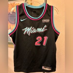 Nike Black Dri-FIT NBA Miami Heat Jersey